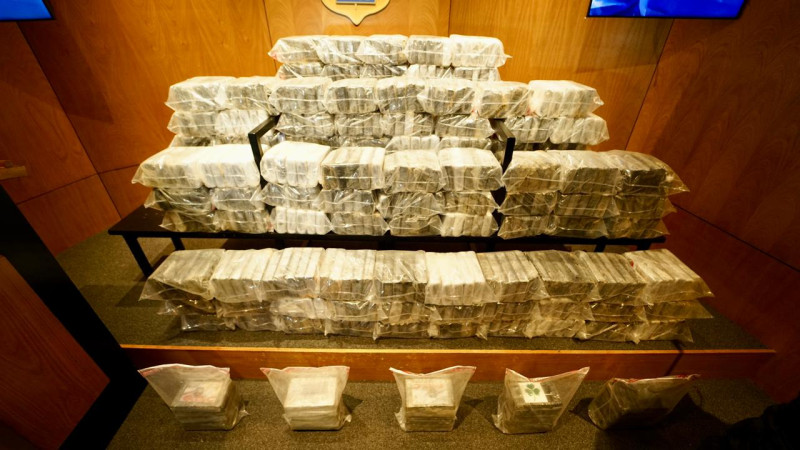 Droga incautada en costas de Pedernales