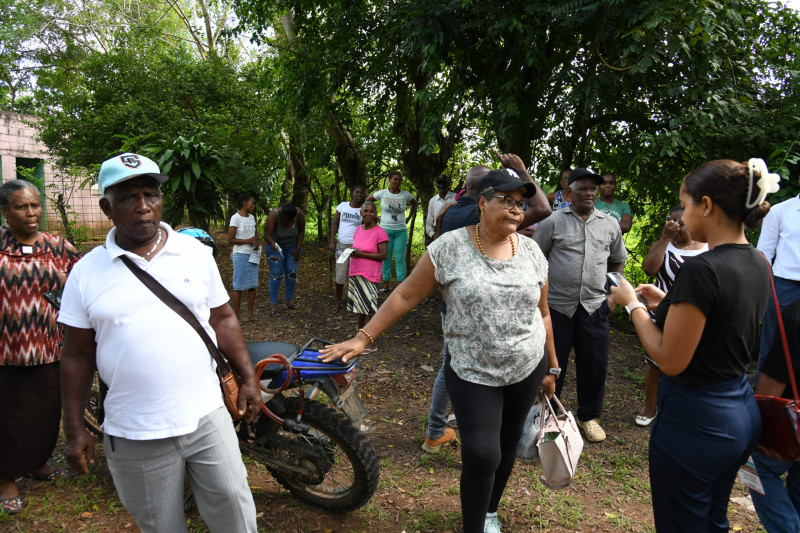 Residentes de La Cuaba mantienen la lucha para evitar que se instale un vertedero en su entorno.