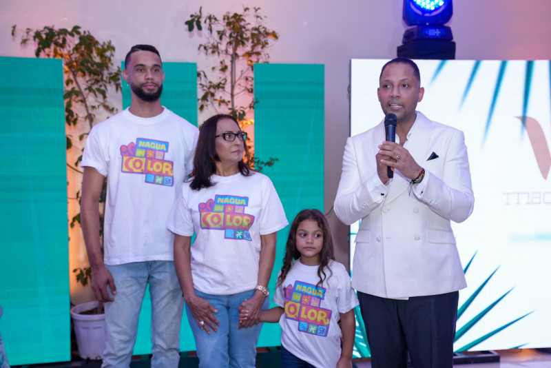 Parte del personal que trabajará en Nagua in Color