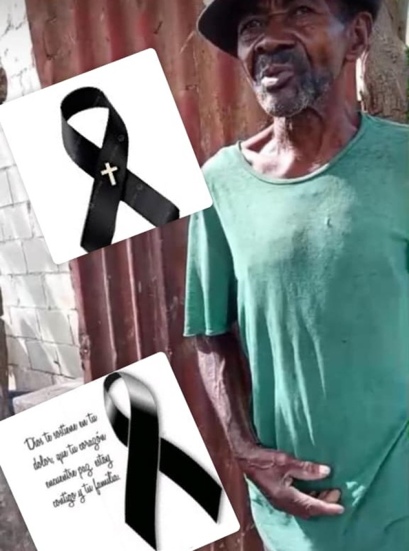 El difunto señor Louis Ambroise residente del batey 5.