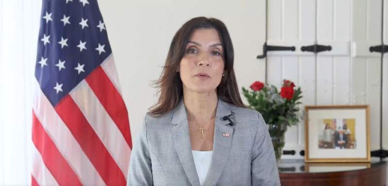 La nueva embajadora de Estados Unidos en República Dominicana, Leah Francis Campos.