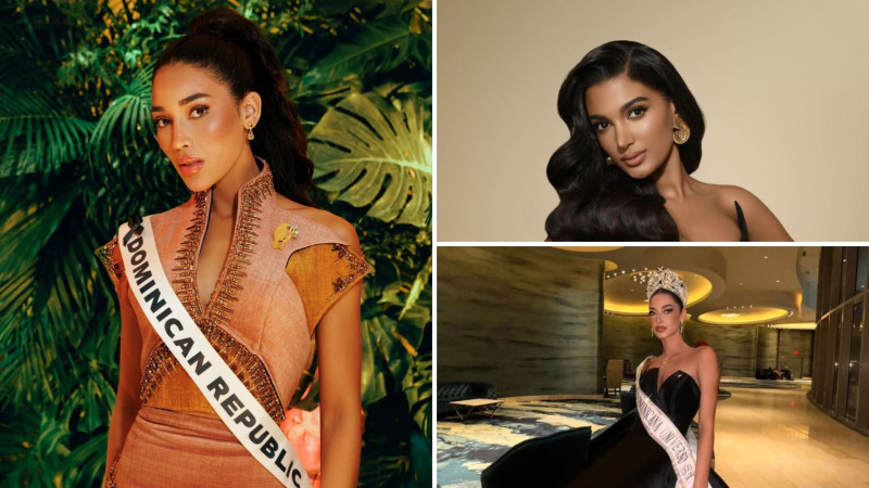 Jenifer Ventura, Celinee Santos y Mariana Downing