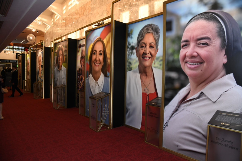 Algunas fotografías de las mujeres galardonadas.
