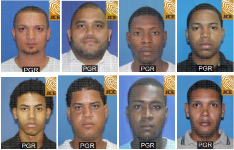 Implicados en el operativo Kraken