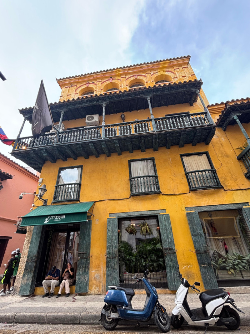 Edificio del Gastro bar El Pasquín