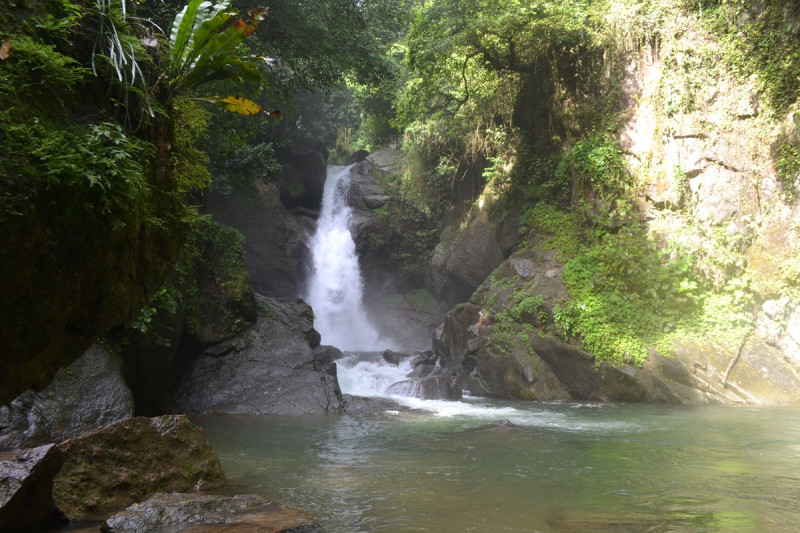 Saltos de Jima, en la provincia Monseñor Nouel.