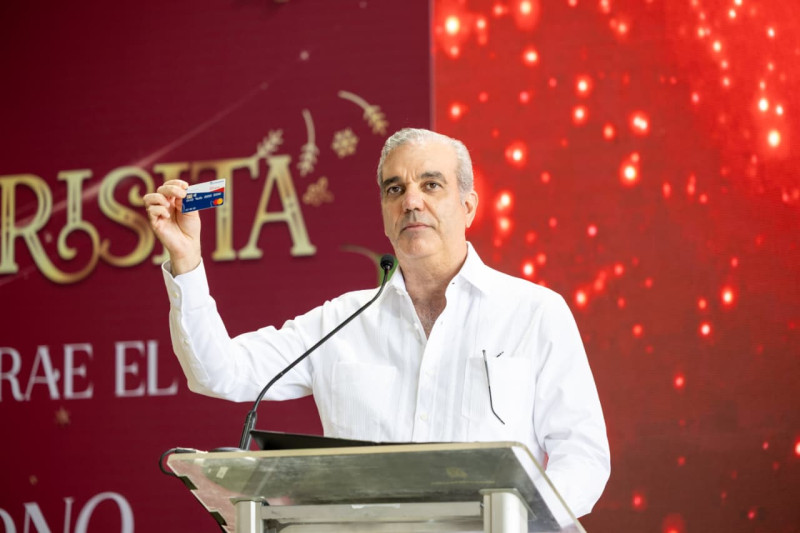 El presidente Luis Abinader.