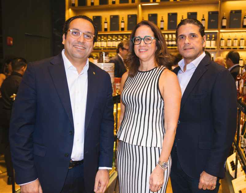 Jorge Jana, Lina García y Miguel Blasco.