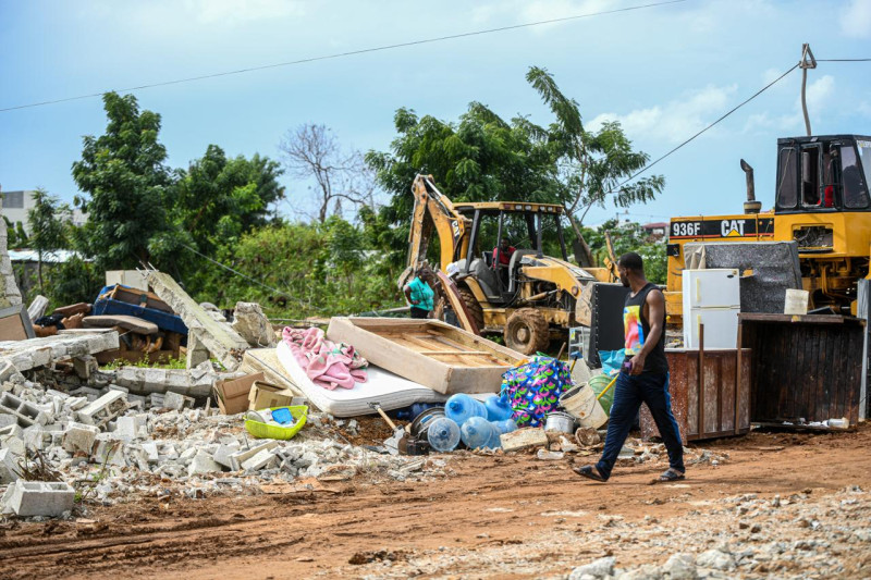 Desalojo en Urbanización Jericó.