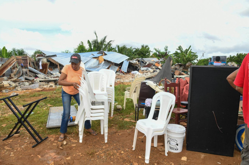 Desalojo en Urbanización Jericó.