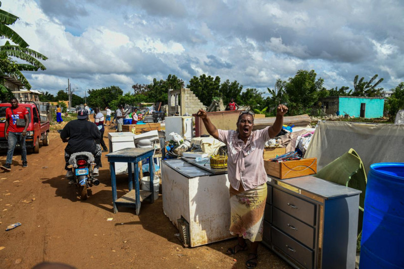 Desalojo en Urbanización Jericó.