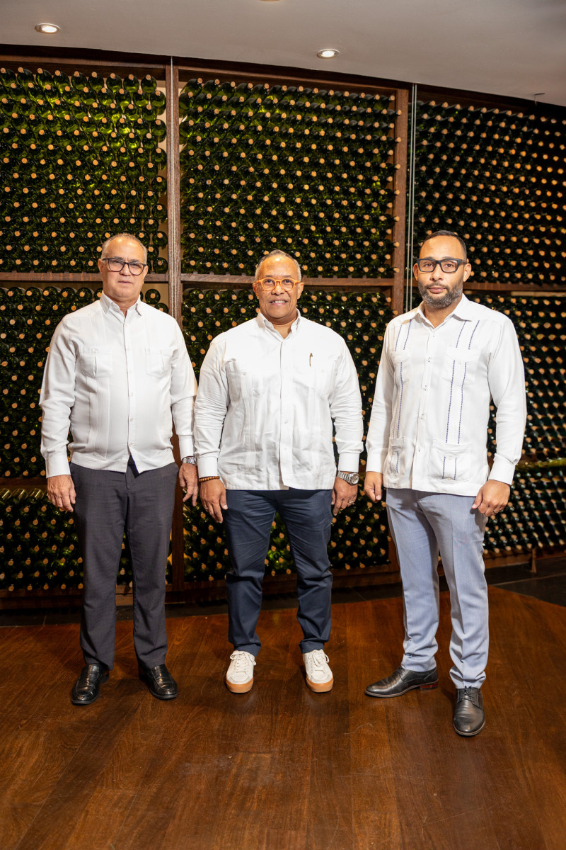 Jhonny Velázquez, Vladimir Soto y Tarkin Abreu.