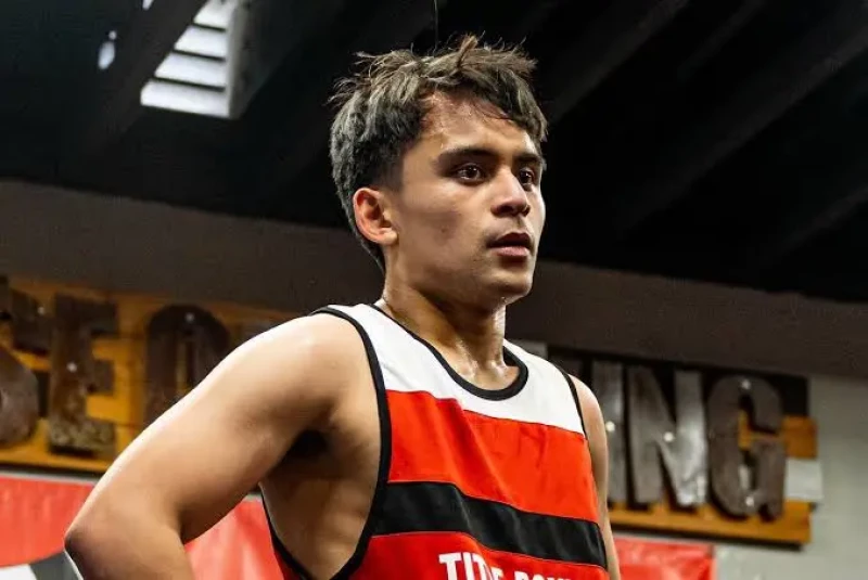 Emmanuel Pacquiao Jr., hijo de la leyenda del boxeo Manny Pacquiao.