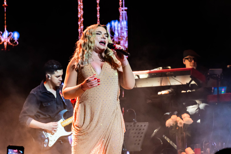 Ednita Nazario en el Teatro Nacional Eduardo Brito, el 30 de noviembre de 2025.