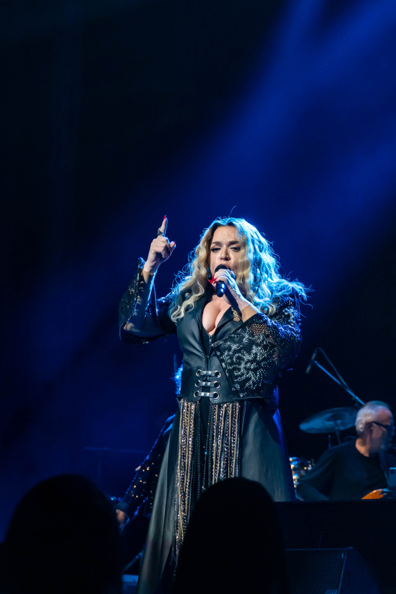 sta imagen corresponde a la más reciente presentación de Ednita Nazario en el Teatro Nacional de Santo Domingo.