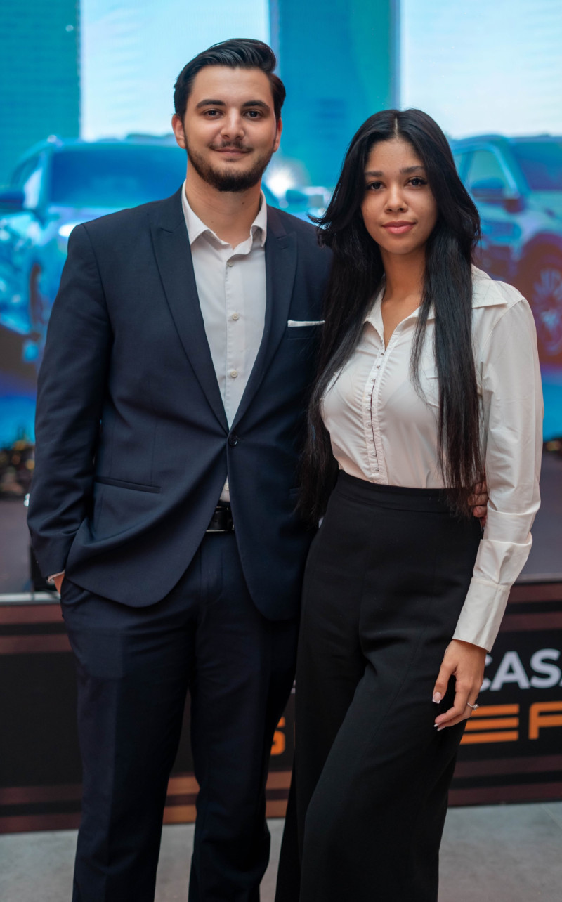 Samy Nivet y Naomi Maldonado.