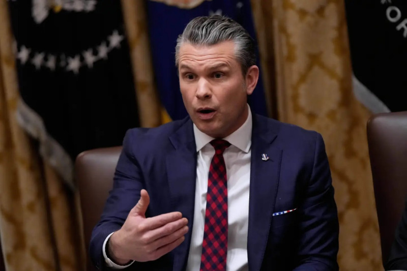 Pete Hegseth actual Secretario de Defensa de los Estados Unidos.