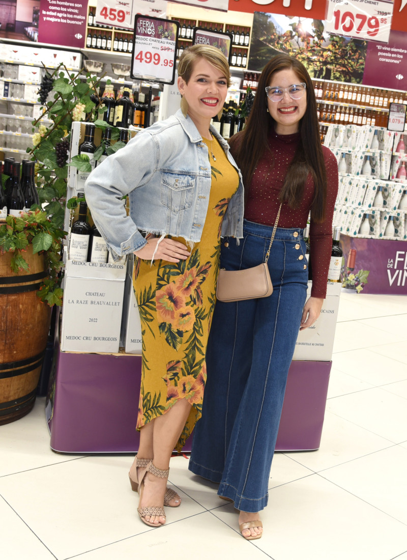 Zeny Leyva y Iamdra Fermín