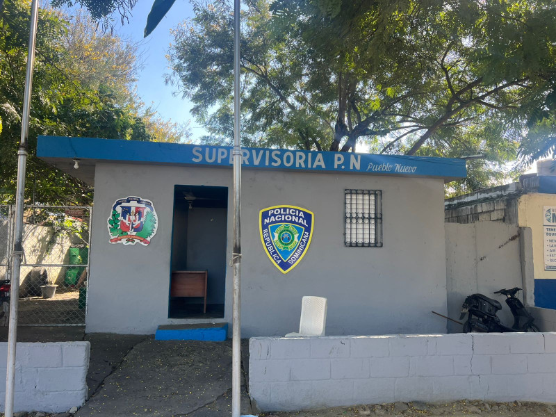 Destacamento policial de Pueblo Nuevo.