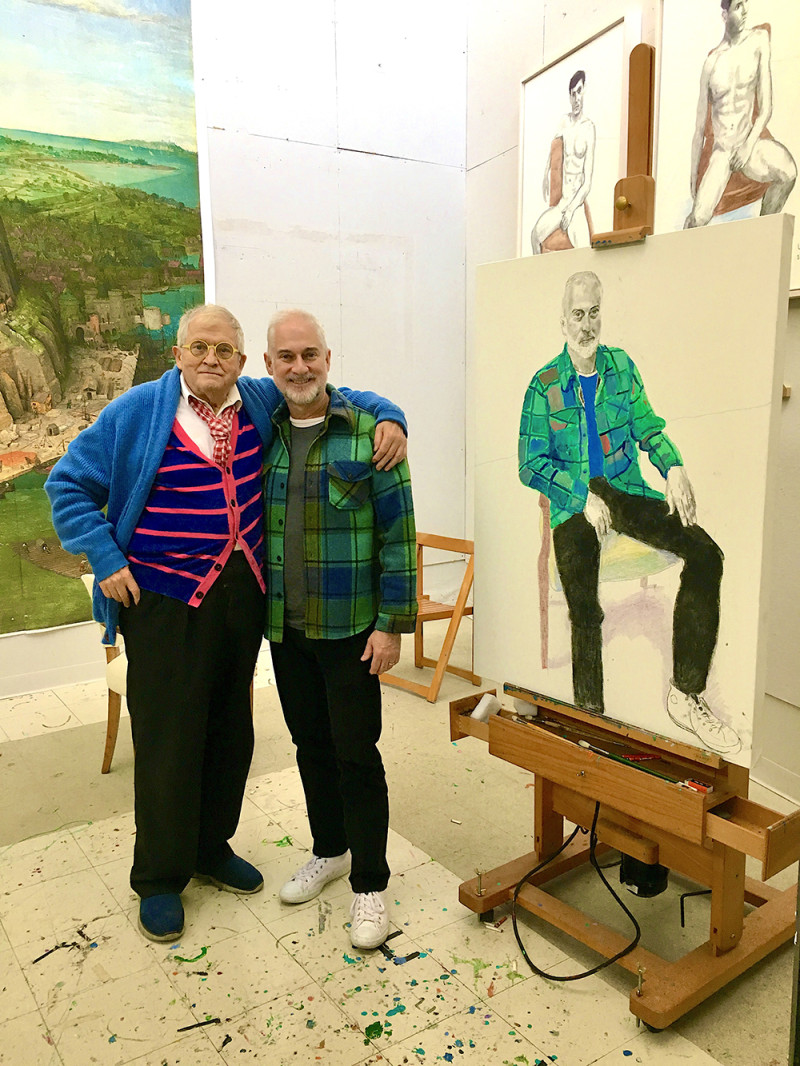 SULLY BONNELLY & DAVID HOCKNEY