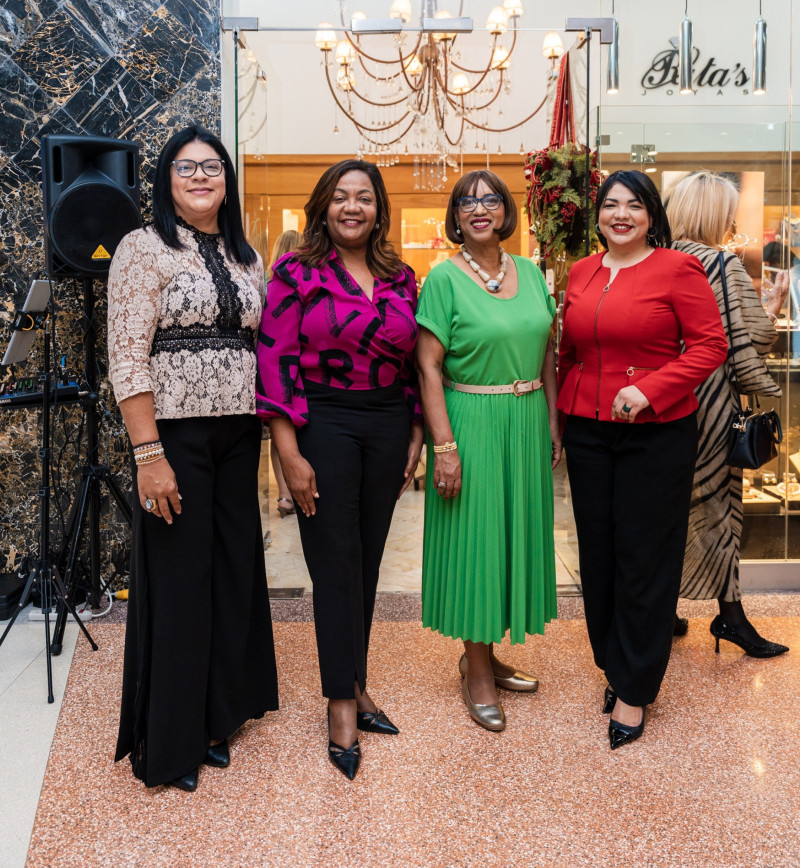 Claudia Castillo, Amarilys Durán, Rosa Roa de López y Yulibelys Wandelpool.