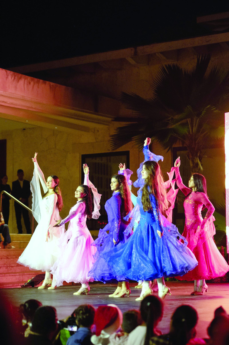 El evento en Cap Cana también incluye presentaciones artísticas.