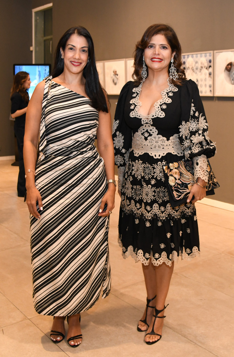 Sheila Núñez y Violeta Canaán.