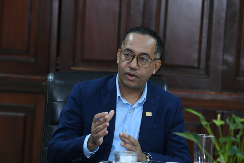 El encargado de la División de Protección y Restitución de Derechos del Consejo Nacional de la Niñez y Adolescencia (Conani), Felin Hernández.