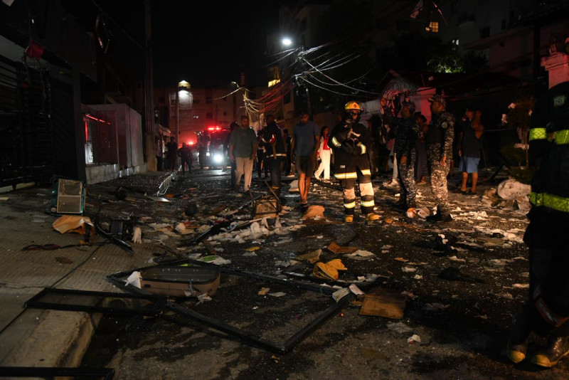 Una explosión provocada presuntamente por una fuga de gas en un apartamento del segundo nivel de la torre Intempo, ubicada en el sector Villa Marina