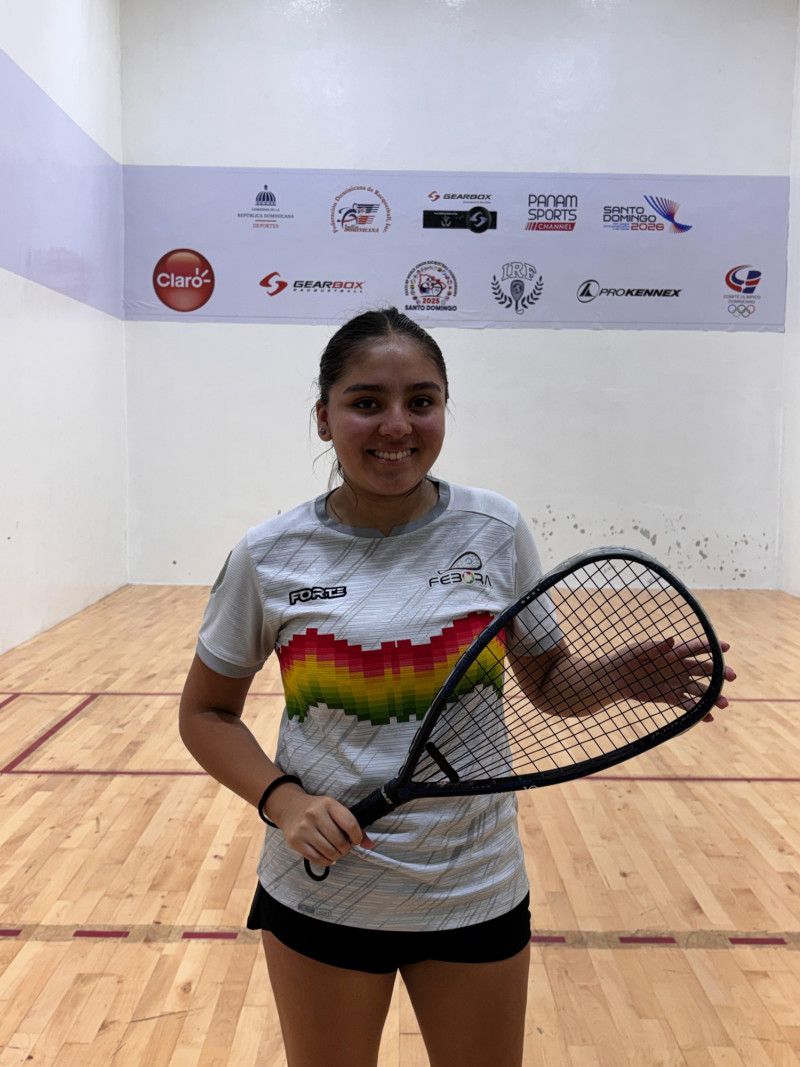 Valentina Villarroel, una de las representantes de Bolivia.