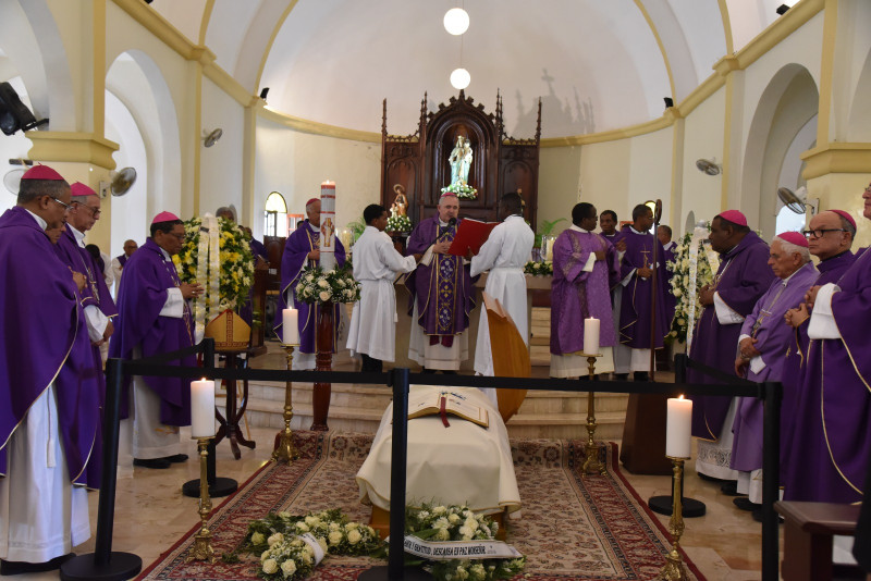 Misa exequial celebrada en la Catedral Nuestra Señora del Rosario