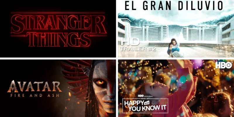 Stranger Things, El gran diluvio, Avatar 3 y Happy and you know it.