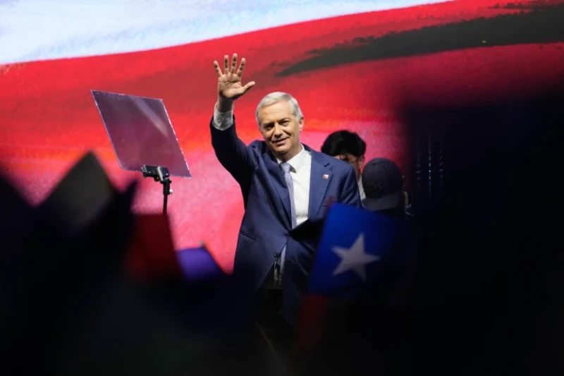 José Antonio Kast, luego de ganar el balotaje.