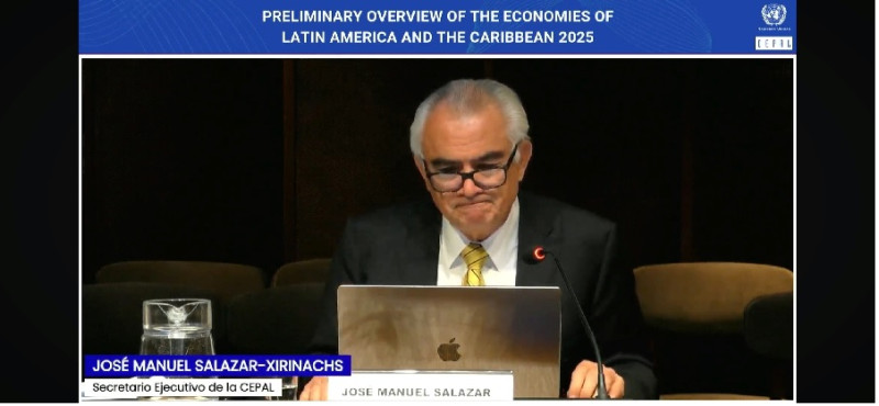 José Manuel Salazar-Xirinachs, secretario ejecutivo de la Cepal.