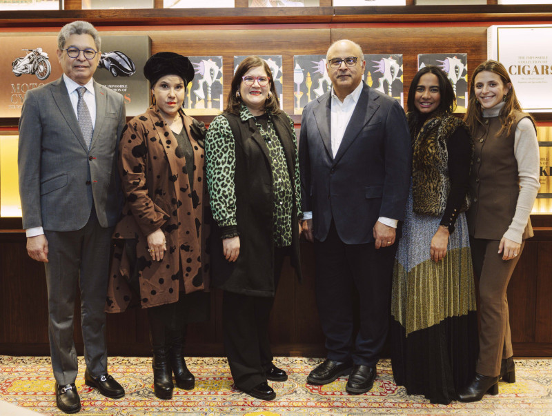 Yuri Ruiz Villalona, María Castillo, Daniela Tovar Castillo, Héctor José Rizek Sued, Lilian Carrasco de Cury y Mariella Acebal Rizek.
