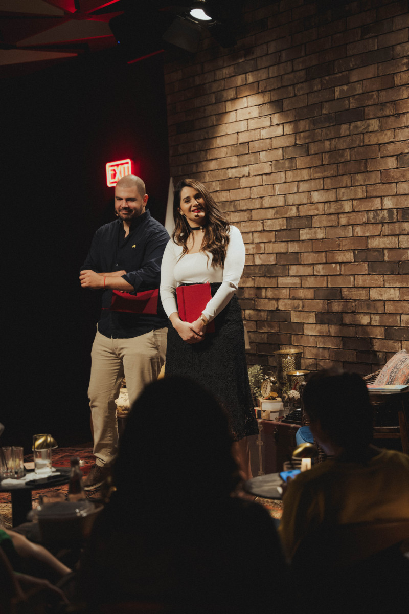 Elliott Martínez y Carla Soto