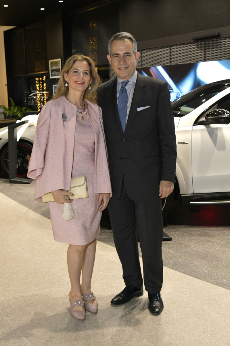 Natalia Federighi de Cuello y Federico Cuello.