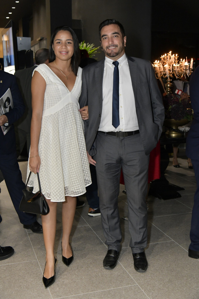 Paola Paulino y Germán Ramiro.