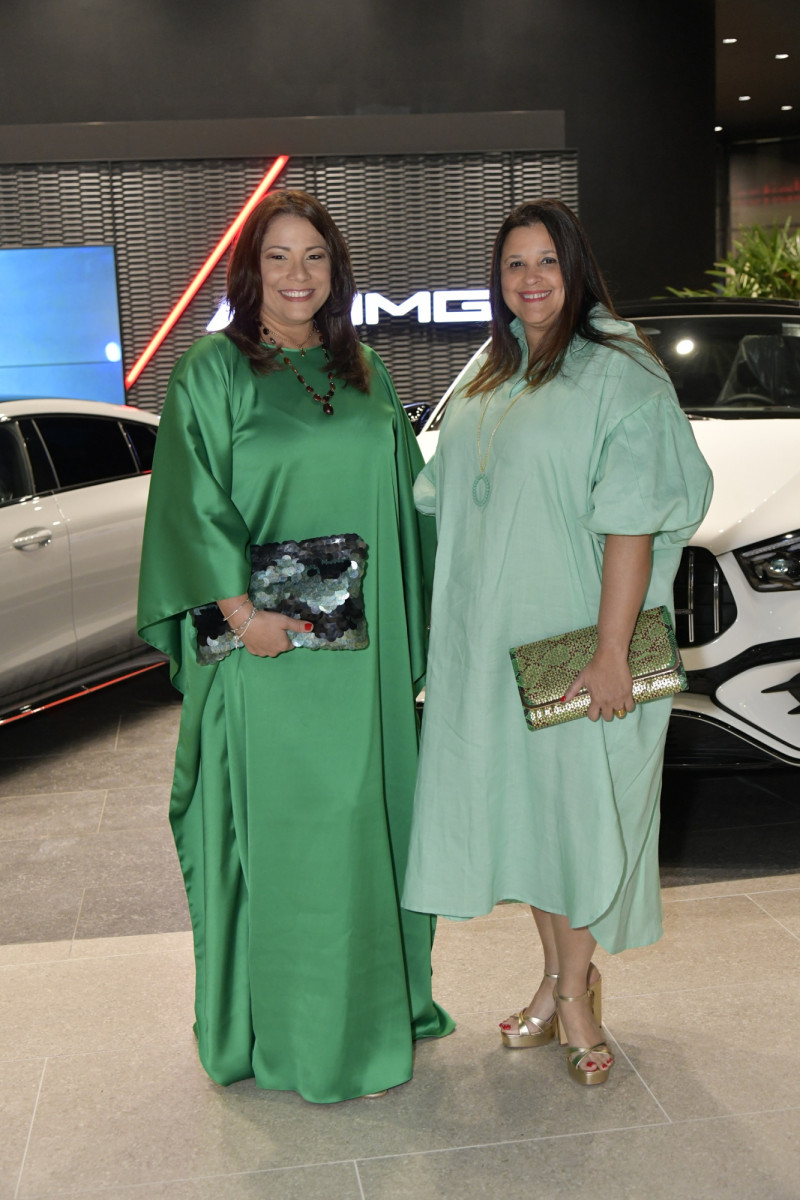 Verónika Ramírez y Gloria Cruz.