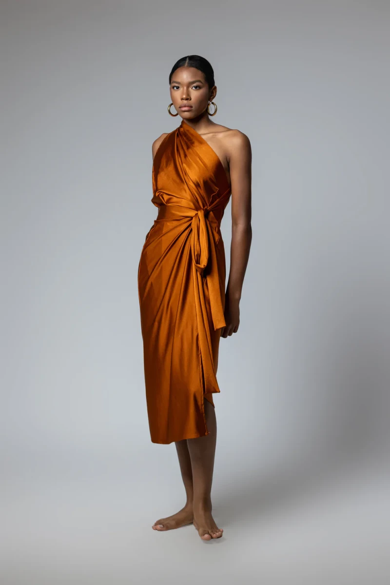 Ancient Copper Chamba Skirt de Ila by Bea