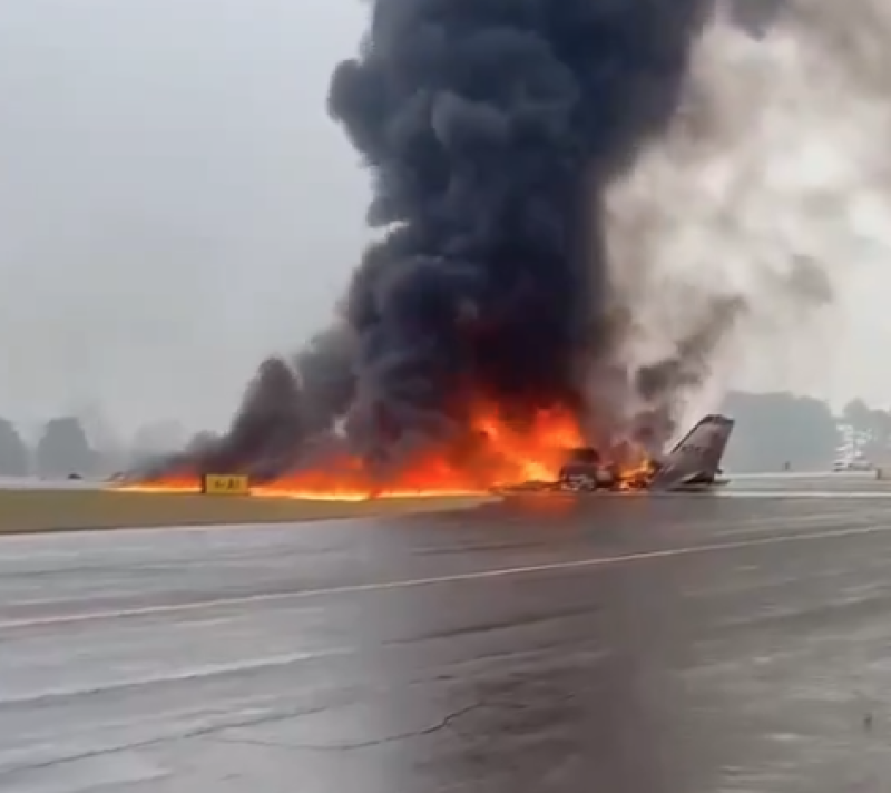 Accidente de avioneta en Estados Unidos.