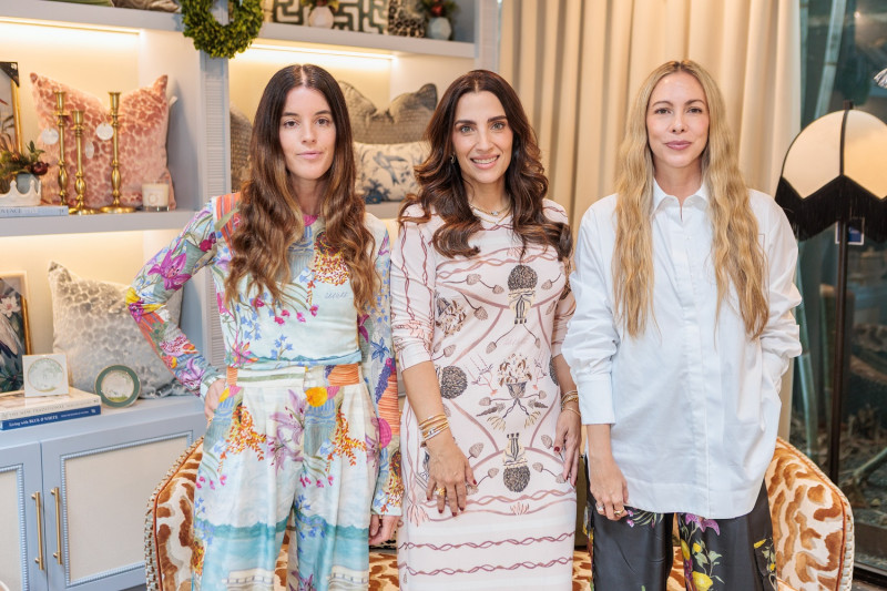 Florencia Bordino, Judith Santos y Claudia González.