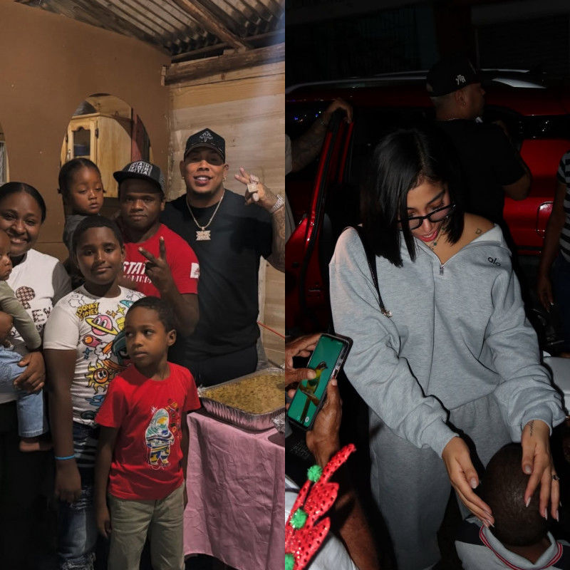 Bulin 47 y Karola Cendra tuvieron una cena de Nochebuena inusual.