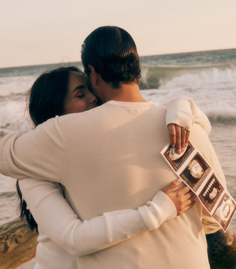 Yazmín Yeara junto a su esposo.