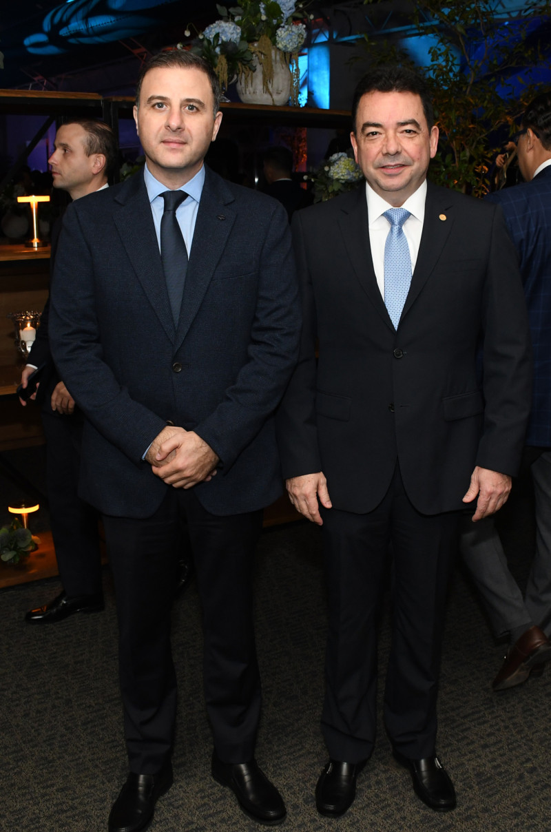 Dimitri Handal y  Andrés Mejía