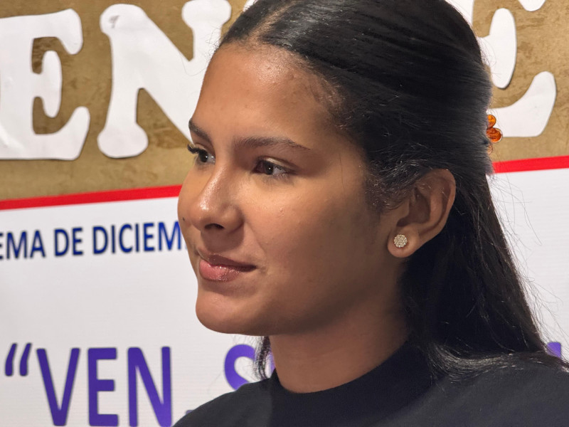 Ana Beatriz Pérez, hija del cantante Rubby Pérez.