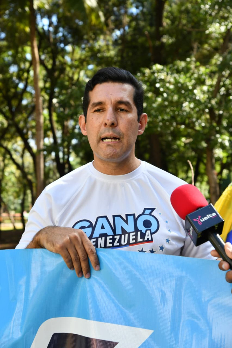 Klever Correa, representante del partido político de la lucha venezolana en República Dominicana.