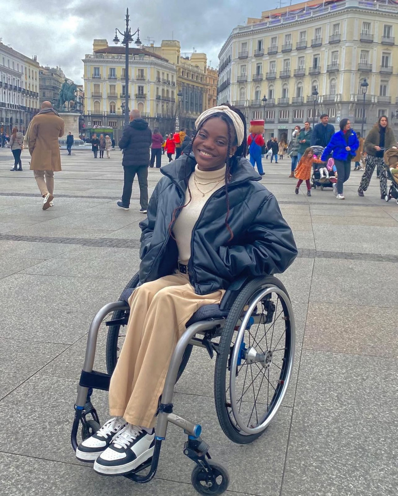 Patricia Ramírez ha creado una pequeña comunidad en redes sociales, a través de las cuales también brinda ayuda a personas con discapacidad