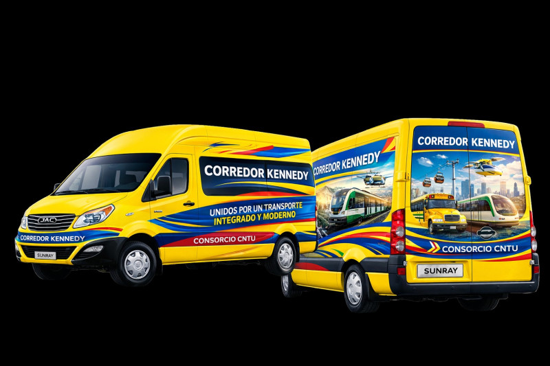 Minibus del corredor de la Kennedy.