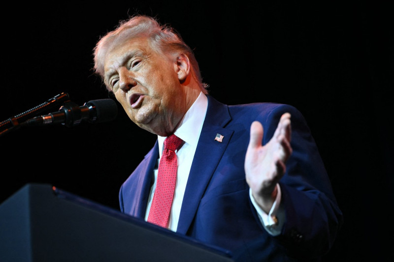 El presidente de los Estados Unidos, Donald Trump.